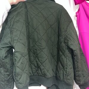 Wild Fable Quilted Bomber
